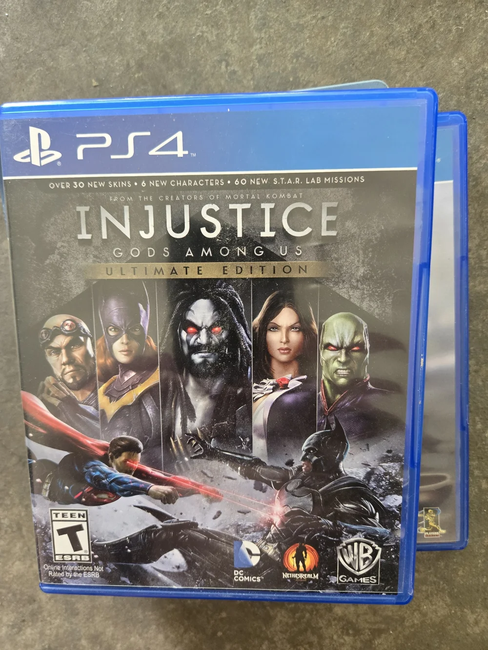 Sony PS4 Injustice: Gods Among Us Ultimate Edition - Blue Case
